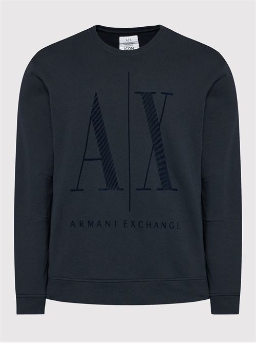 felpa uomo blu ARMANI EXCHANGE | 8NZMPQZJ1ZZ/1510